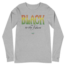 Load image into Gallery viewer, Black to the Future - Color Blend Unisex Long Sleeve Tee