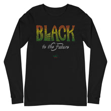 Load image into Gallery viewer, Black to the Future - Color Blend Unisex Long Sleeve Tee