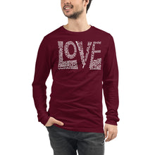 Load image into Gallery viewer, LOVE - Unisex Long Sleeve Tee