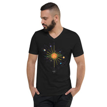 Load image into Gallery viewer, Clockwork Earth - Unisex Short Sleeve V-Neck T-Shirt