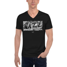 Load image into Gallery viewer, I Love JAZZ - Unisex Short Sleeve V-Neck T-Shirt
