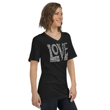 Load image into Gallery viewer, LOVE - Unisex Short Sleeve V-Neck T-Shirt