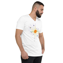 Load image into Gallery viewer, Clockwork Earth - Unisex Short Sleeve V-Neck T-Shirt