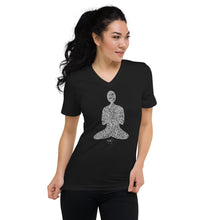 Load image into Gallery viewer, Meditation T - Unisex Short Sleeve V-Neck T-Shirt
