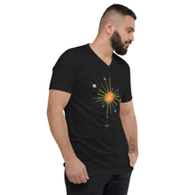 Load image into Gallery viewer, Clockwork Earth - Unisex Short Sleeve V-Neck T-Shirt
