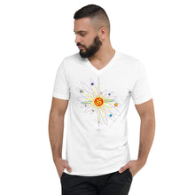 Load image into Gallery viewer, Clockwork Earth - Unisex Short Sleeve V-Neck T-Shirt
